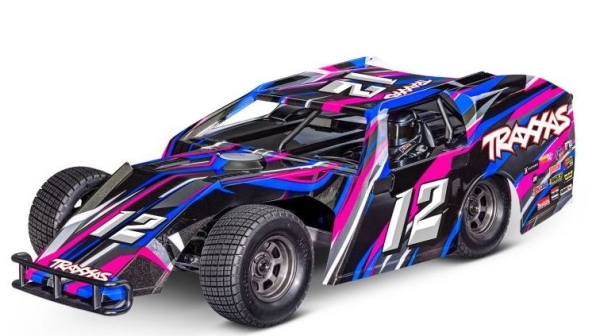TRX104354-74-PINK Slash Modified BL-2S pink 1/10 Dirt Oval Racer RTR